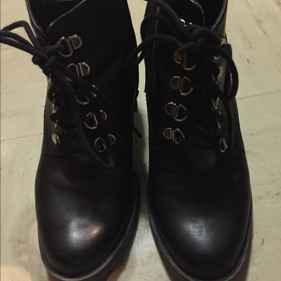 Steve Madden Black 3 inch ankle boots - Picture 3 of 4